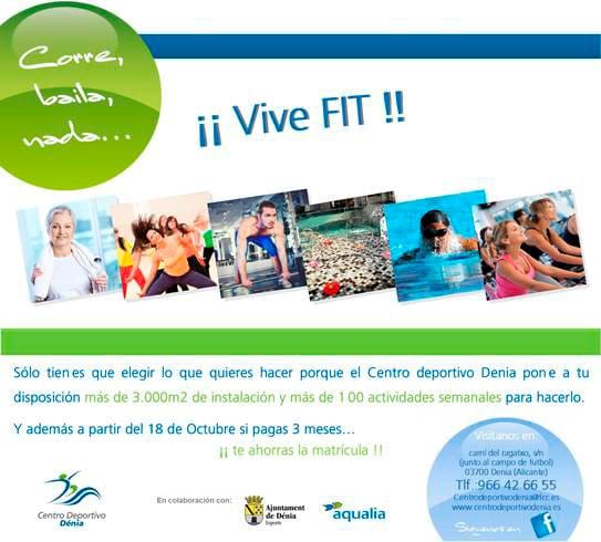vive fit centro deportivo denia