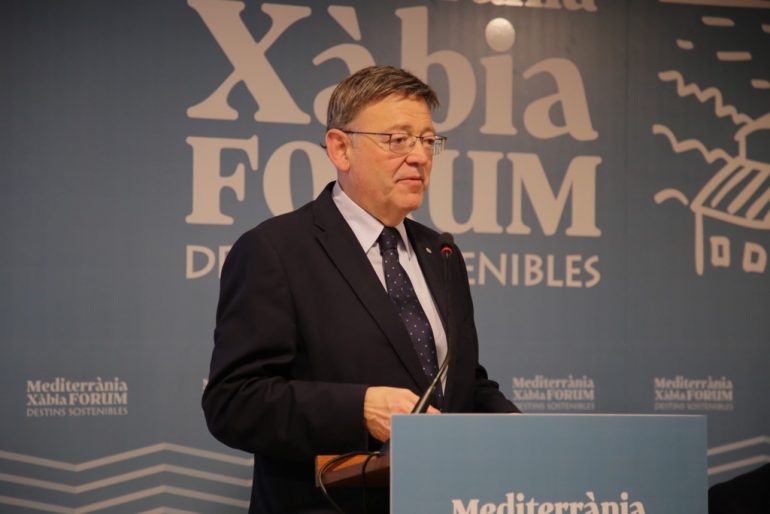 Ximo Puig en el Mediterranea Xàbia Forum