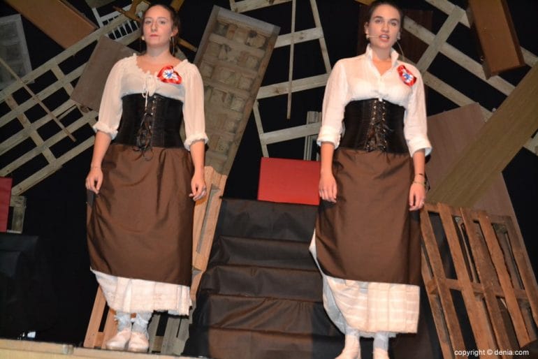 Presentación falla Diana 2018 - Presentadoras