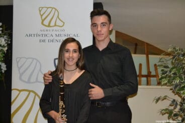 Santa Cecilia 2017 Banda de Dénia – Nuevos músicos y sus padrinos