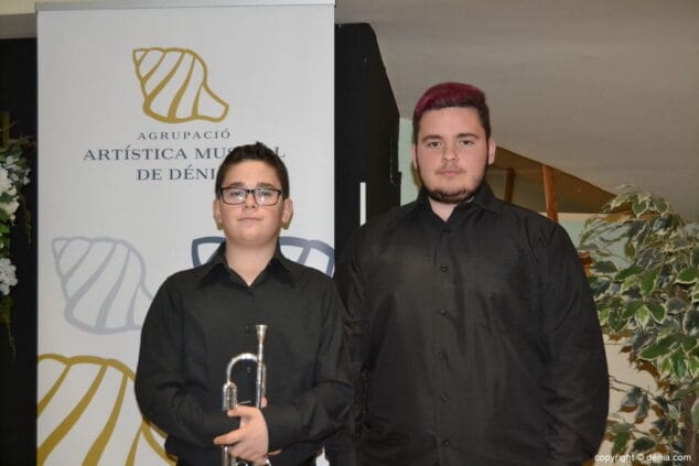 08 santa cecilia 2017 banda de denia nuevos musicos y sus padrinos