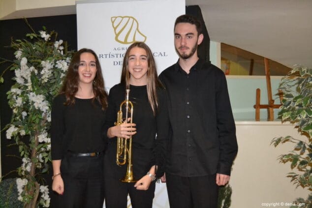 13 santa cecilia 2017 banda de denia nuevos musicos y sus padrinos