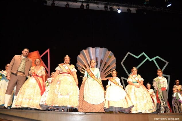 19 presentacion falleras mayores darrere del castell 2018 falleras mayores de denia