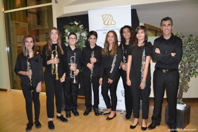 19 santa cecilia 2017 banda de denia nuevos musicos en la banda