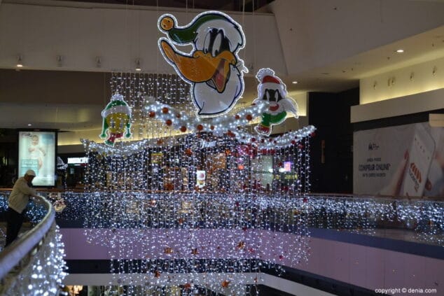 94 luces de navidad del centro comercial portal de la marina