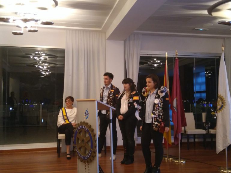 Acto del Club Rotary en Dénia