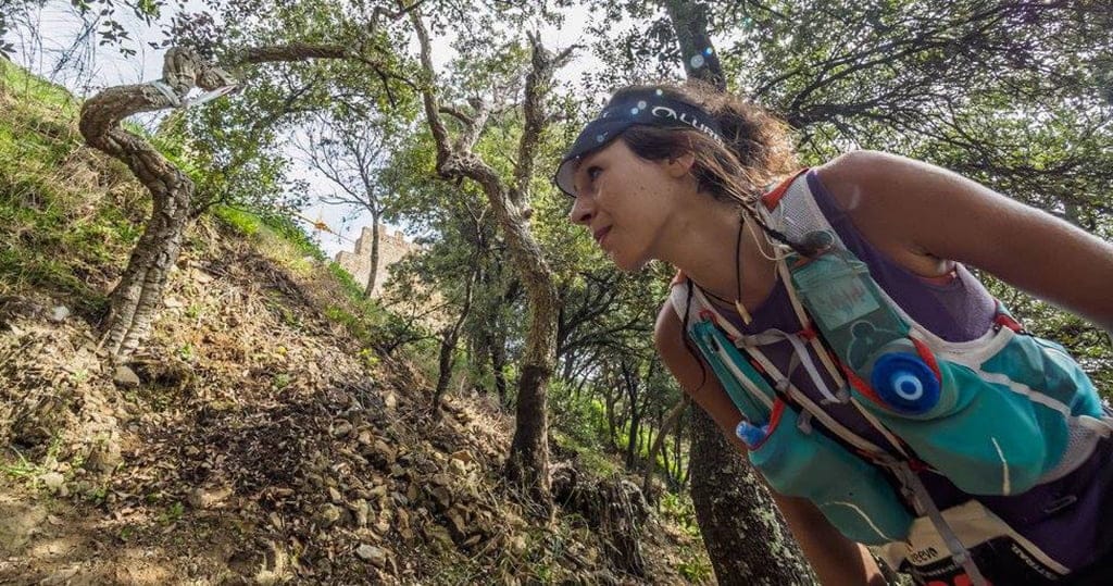 aida perez moncho en plena carrera