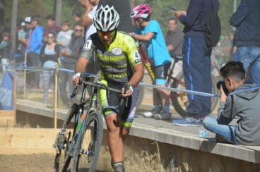 Alejandro Seguí en plena carrera