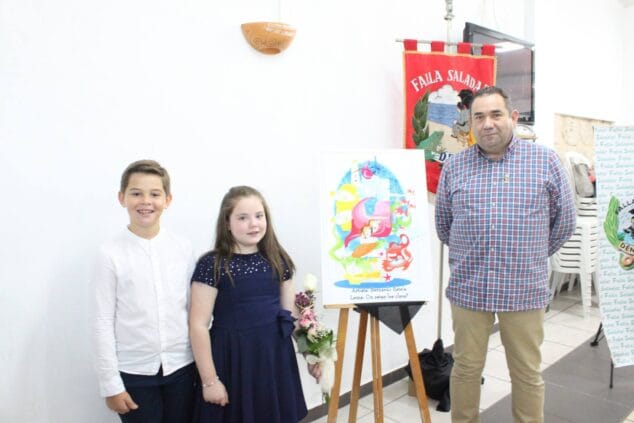 Saladar presenta los bocetos de sus monumentos para 2018 3 bernardo estela con los cargos infantiles del saladar