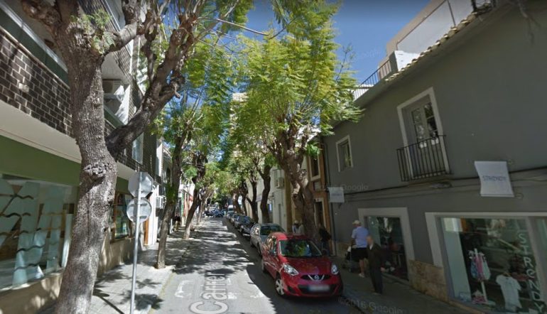 Calle Carlos Sentí Dénia
