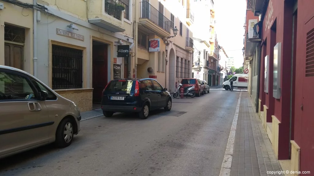 Calle Pare Pere Dénia