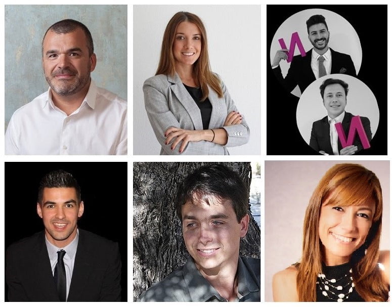 Candidatos a Joven Empresarios JOVEMPA 2017