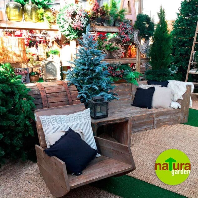 decoracion jardin navidad natura garden