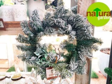 Detalles para puerta de Navidad Natura Garden