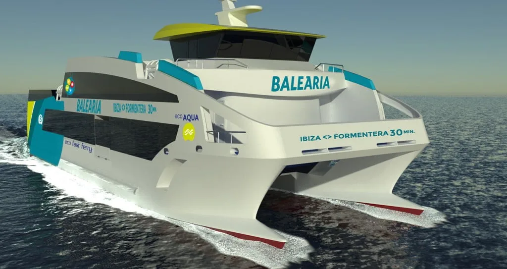 Baleària incorpora un ‘eco fast ferry’ con capacidad para 350 pasajeros en la línea Eivissa-Formentera 2 eco fast ferri de balearia