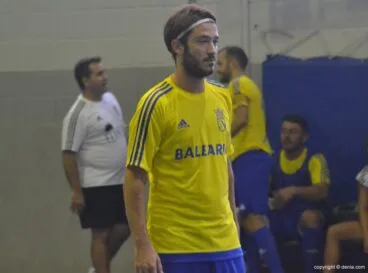 Edu Romany durante un partido