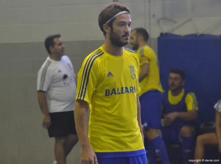 Edu Romany durante un partido