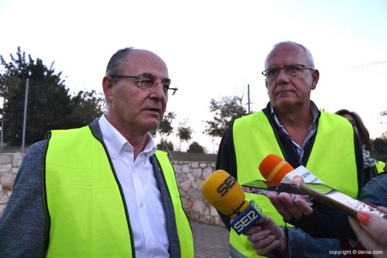 El director general de PUertos e Infraestructuras en Dénia