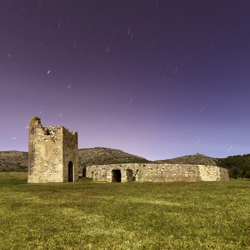 el molino de la sella golf antes de ser restaurado
