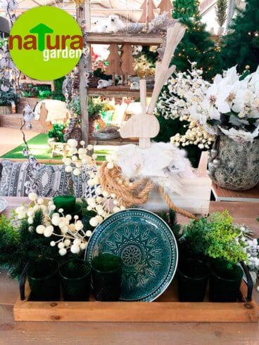 Elementos decorativos Navidad Natura Garden