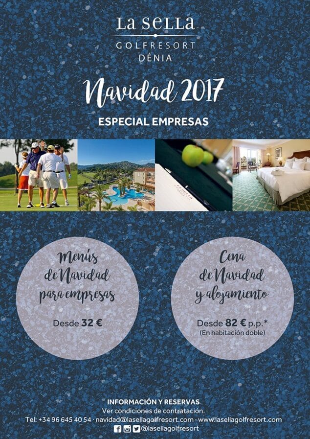 especial empresas menu la sella golf resort
