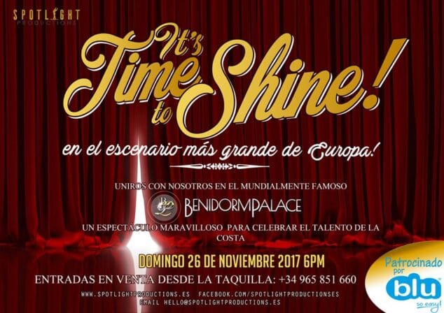 Babylon Escuela de Danza participa en la celebración del talento de la costa en un espectáculo en Benidorm Palace 3 espectaculo its time to shine
