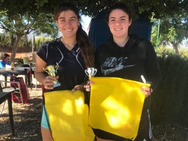 ines rodriguez campeona y neus ramos finalista cadete torneo upt