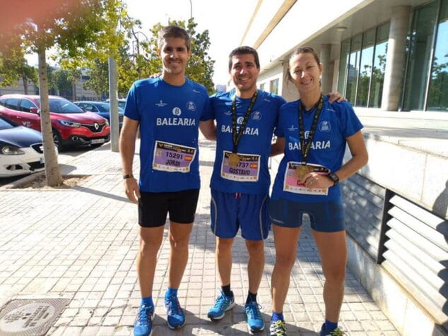 jordi jorro junto a gustavo crespo y carol beltran