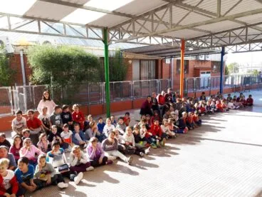 Los estudiantes del Vessanes contra la violencia de género