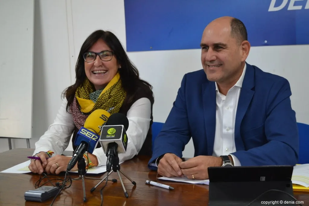 El PP lamenta que el gobierno de Ximo Puig no contemple inversiones para la Marina Alta en los presupuestos de 2018 1 maria mut y antoni joan bertomeu