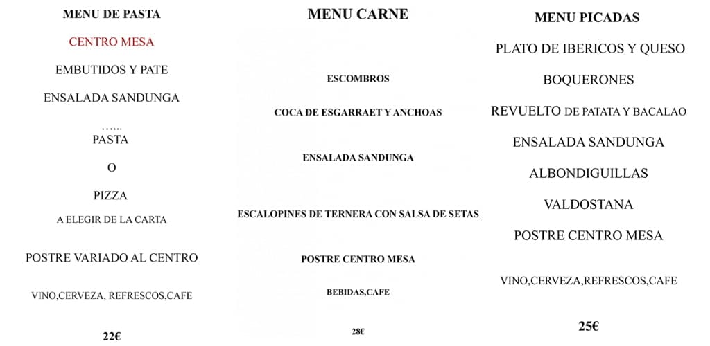 menu de empresa 2017 de sandunga 52