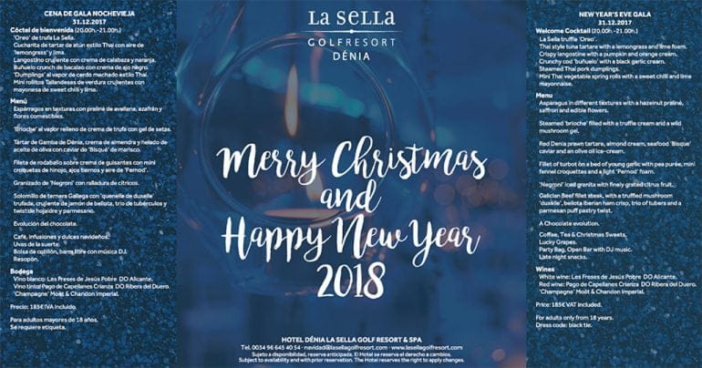 Navidad 2017 En La Sella Golf Resort Dénia