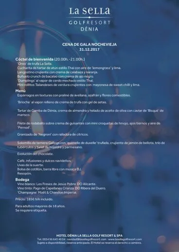 Nochevieja Gala La Sella Golf Resort