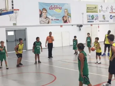 Partido del alevín masculino