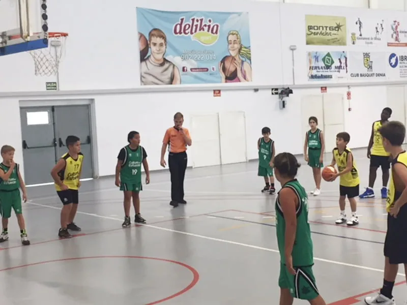 Partido del alevín masculino