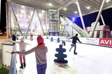 pista de hielo de balearia port