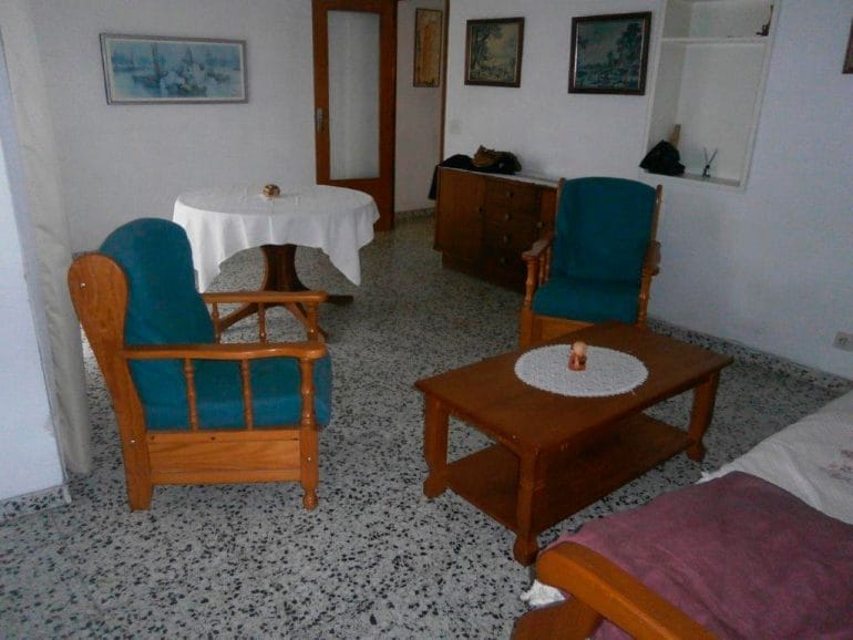 Sala de estar antes de Reformas Integrales Macamon