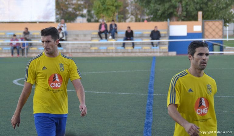 Sergio Poveda y Carlos Ribes jugadores del CD Dénia