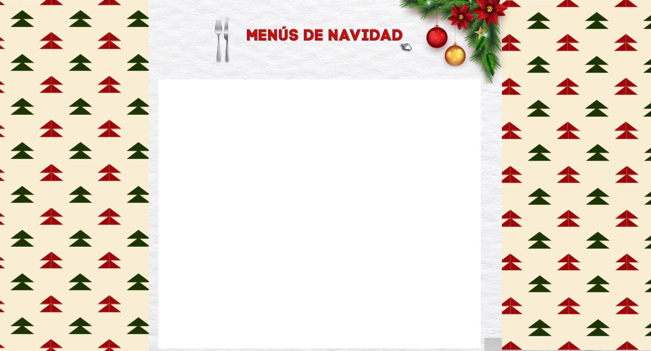 Skin menu de navidad