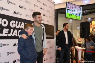 Gayà en Portal de la Marina – foto con un seguidor