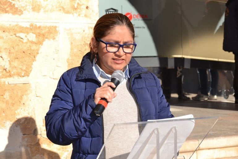 Día de la Diversidad Funcional Dénia - Lectura del manifiesto