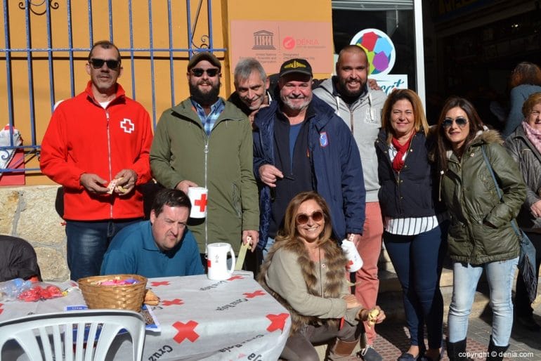 Día de la Banderita Dénia 2017 - Mesa de la FEMMICC