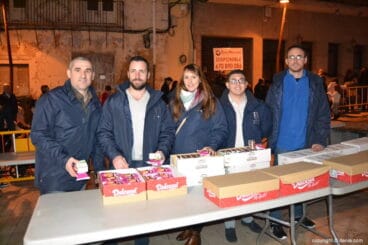 Visita de Papá Noel a Dénia – Merienda