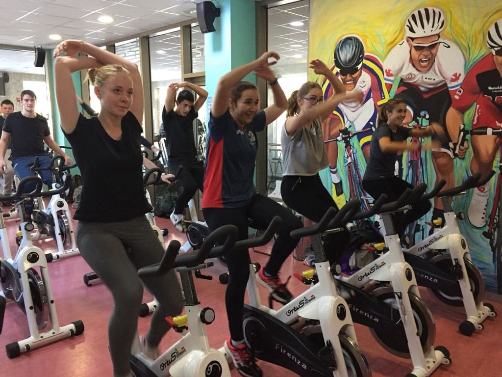 alumnos del ies numero 3 en q fitness