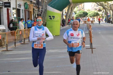 Araceli Chornet y Juan Llorca en sus últimos metros