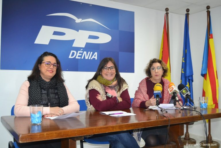 Christmas Balance of the PP of Dénia