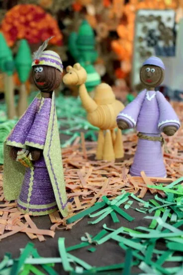 Belén del Colegio Cervantes – Reyes Magos
