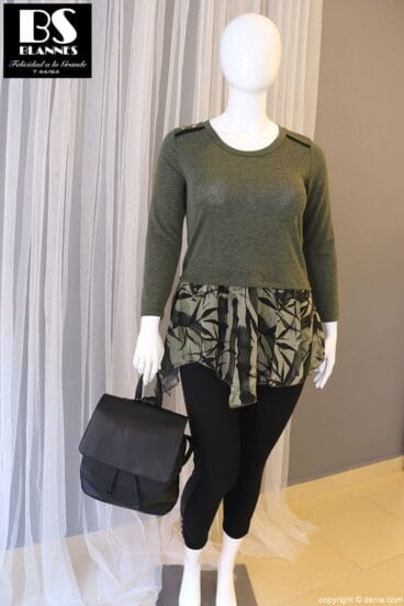 Blannes modelo verde Escaparate Navidad