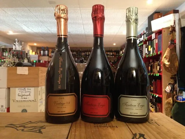 La Bodega de Luis te acompaña en estas navidades con sus mejores vinos y champagne francés 1 botellas de la bodega de luis 590x443