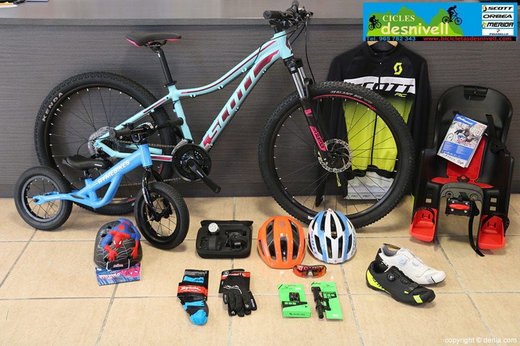 cicles desnivell escaparate navidad